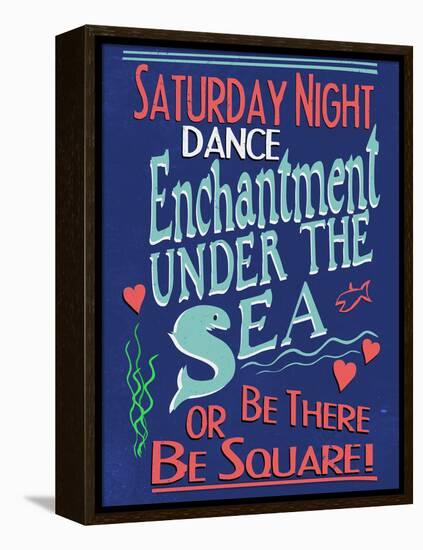 Enchantment Under The Sea Dance-null-Framed Stretched Canvas