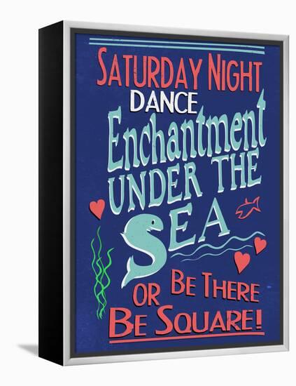 Enchantment Under The Sea Dance-null-Framed Stretched Canvas