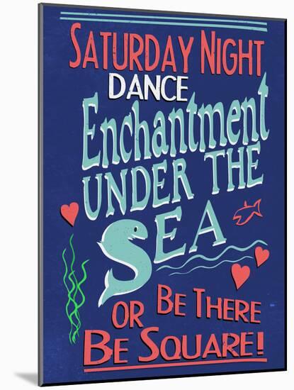 Enchantment Under The Sea Dance-null-Mounted Art Print