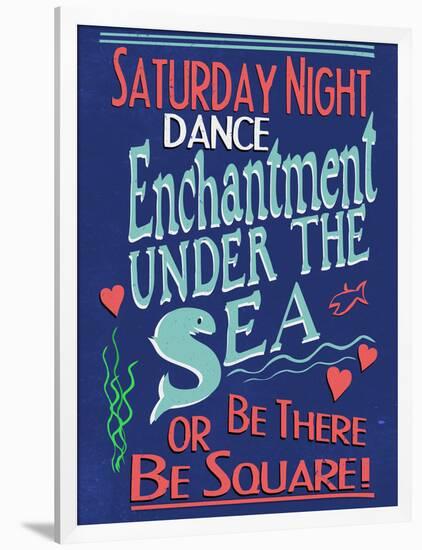 Enchantment Under The Sea Dance-null-Framed Premium Giclee Print