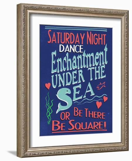 Enchantment Under The Sea Dance-null-Framed Premium Giclee Print