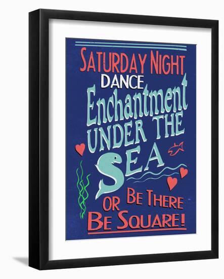 Enchantment Under The Sea Dance-null-Framed Premium Giclee Print