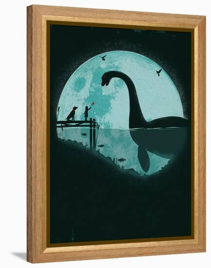 Encounter a Blue Moon-Jay Fleck-Framed Stretched Canvas