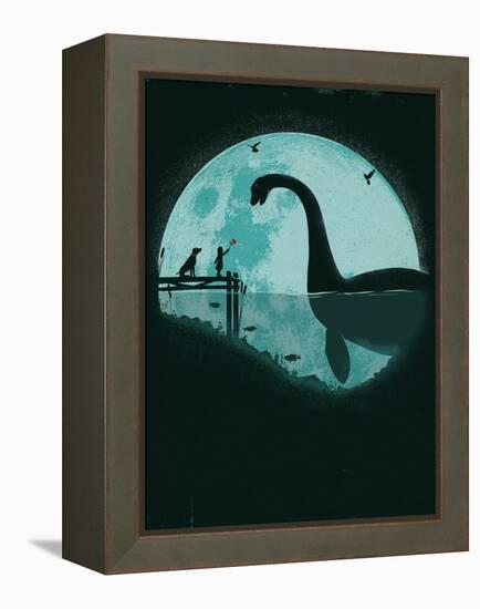 Encounter a Blue Moon-Jay Fleck-Framed Stretched Canvas