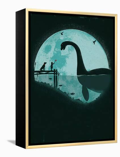 Encounter a Blue Moon-Jay Fleck-Framed Stretched Canvas