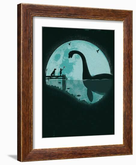 Encounter a Blue Moon-Jay Fleck-Framed Art Print