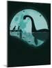 Encounter a Blue Moon-Jay Fleck-Mounted Art Print