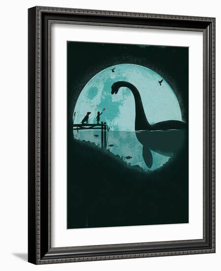 Encounter a Blue Moon-Jay Fleck-Framed Art Print