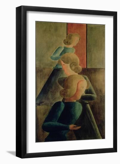 Encounter in a Room, 1928-Oskar Schlemmer-Framed Giclee Print