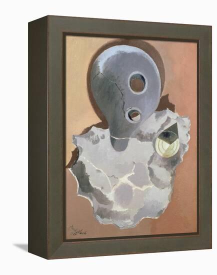 Encounter of Two Objects, 1937 (Oil on Canvas)-Paul Nash-Framed Premier Image Canvas