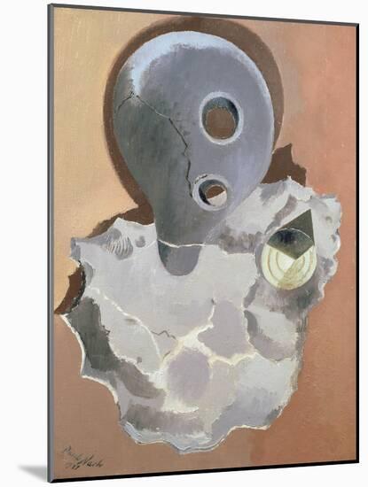Encounter of Two Objects, 1937 (Oil on Canvas)-Paul Nash-Mounted Giclee Print