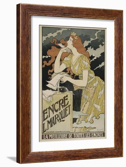 Encre L. Marquet, 1892-Eugene Grasset-Framed Giclee Print