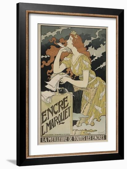 Encre L. Marquet, 1892-Eugene Grasset-Framed Giclee Print