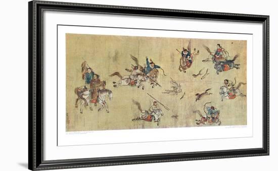 End of a Mongolian Hunt-null-Framed Collectable Print