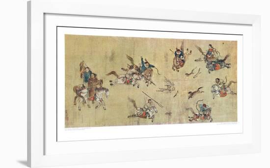 End of a Mongolian Hunt-null-Framed Collectable Print