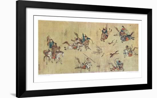 End of a Mongolian Hunt-null-Framed Collectable Print