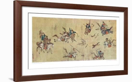 End of a Mongolian Hunt-null-Framed Collectable Print