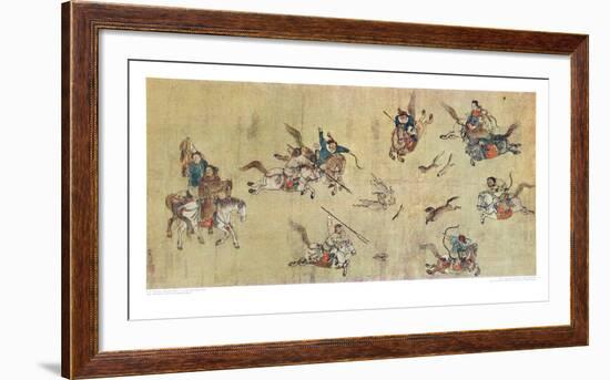 End of a Mongolian Hunt-null-Framed Collectable Print