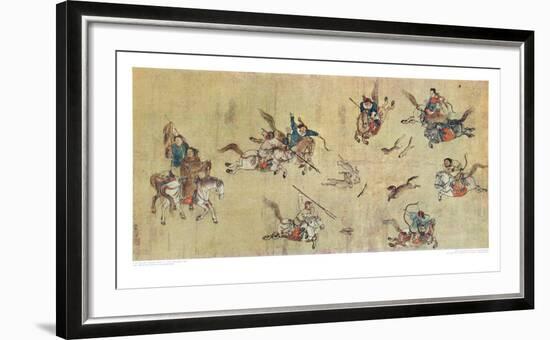 End of a Mongolian Hunt-null-Framed Collectable Print