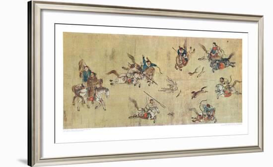 End of a Mongolian Hunt-null-Framed Collectable Print