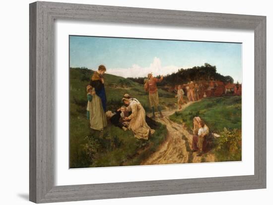 End of Her Journey, 1875-Alice Havers-Framed Giclee Print