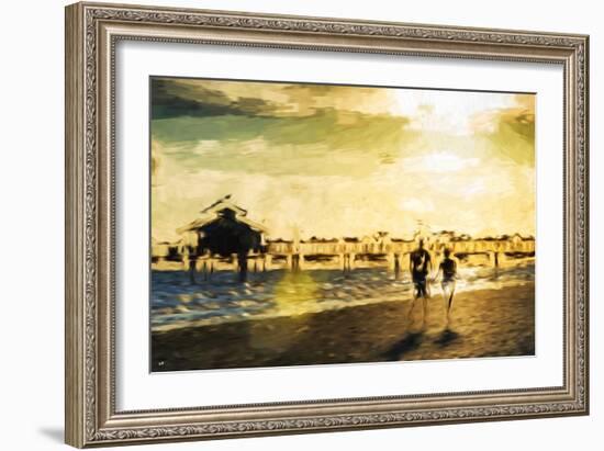 End of Love Day - In the Style of Oil Painting-Philippe Hugonnard-Framed Giclee Print