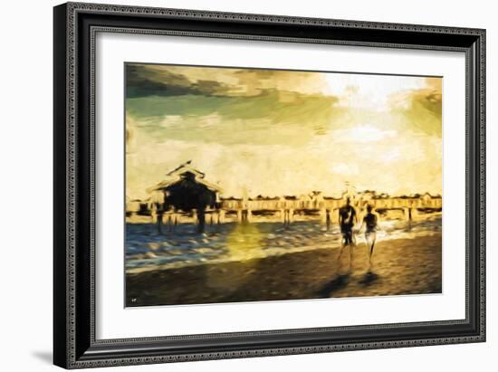 End of Love Day - In the Style of Oil Painting-Philippe Hugonnard-Framed Giclee Print