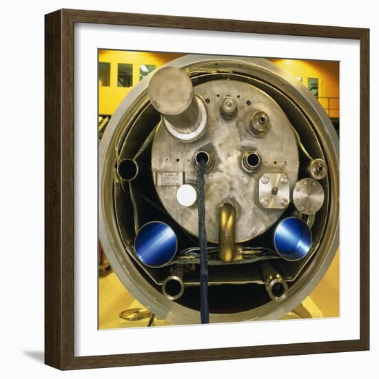 End of Magnet for Large Hadron Collider-David Parker-Framed Premium Photographic Print