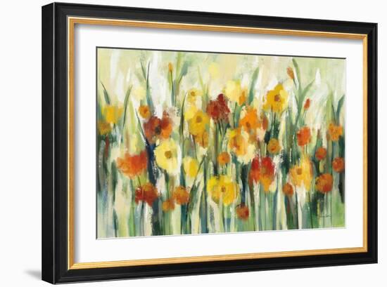 End of Summer Garden-Silvia Vassileva-Framed Art Print