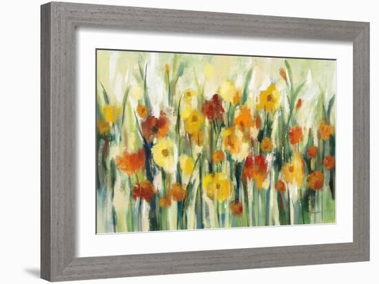 End of Summer Garden-Silvia Vassileva-Framed Premium Giclee Print