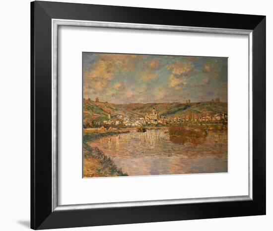 End of the Afternoon, Vetheuil, 1880-Claude Monet-Framed Giclee Print