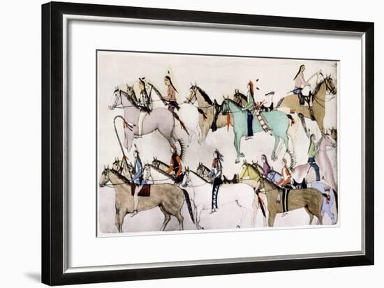 End of the Battle, C1900-null-Framed Giclee Print