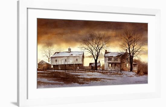 End of the Day-Ray Hendershot-Framed Art Print