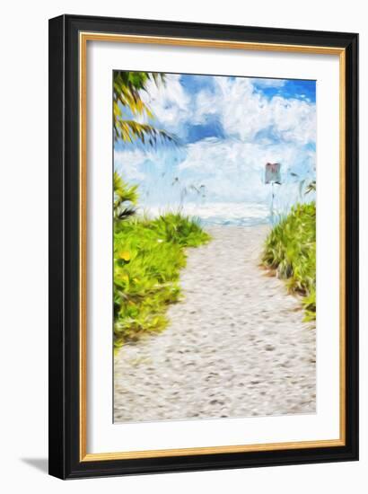 End of the Road - In the Style of Oil Painting-Philippe Hugonnard-Framed Giclee Print