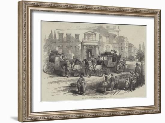 End of the Season, 1846, Off to Paris-Myles Birket Foster-Framed Giclee Print