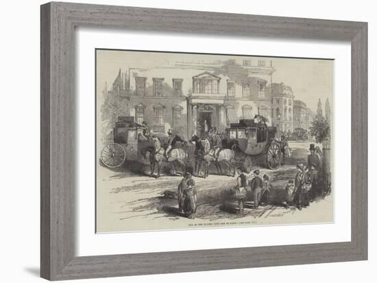 End of the Season, 1846, Off to Paris-Myles Birket Foster-Framed Giclee Print