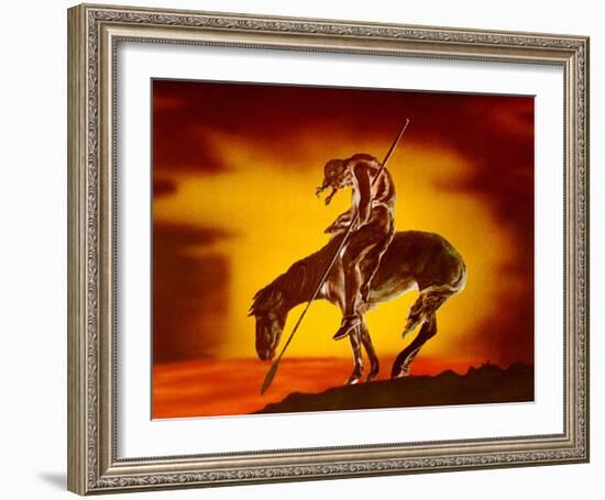 End of the Trail-James Earle Fraser-Framed Art Print