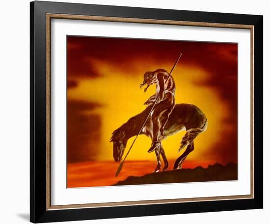 End of the Trail-James Earle Fraser-Framed Art Print