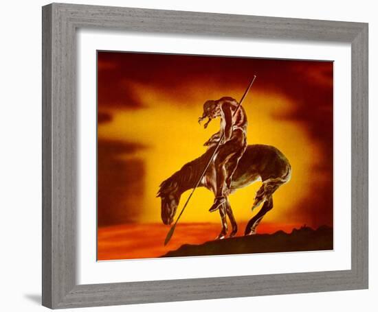 End of the Trail-James Earle Fraser-Framed Art Print