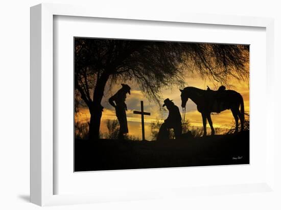 End of the Trail-Barry Hart-Framed Giclee Print