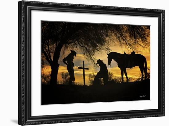 End of the Trail-Barry Hart-Framed Giclee Print