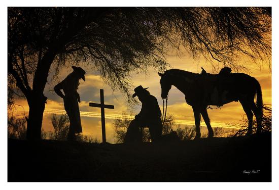 End Of The Trail Art Print Barry Hart Art Com