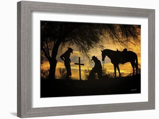 End of the Trail-Barry Hart-Framed Art Print