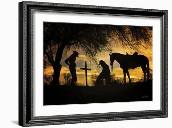 End of the Trail-Barry Hart-Framed Art Print