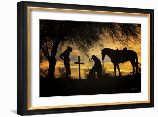 End of the Trail-Barry Hart-Framed Art Print