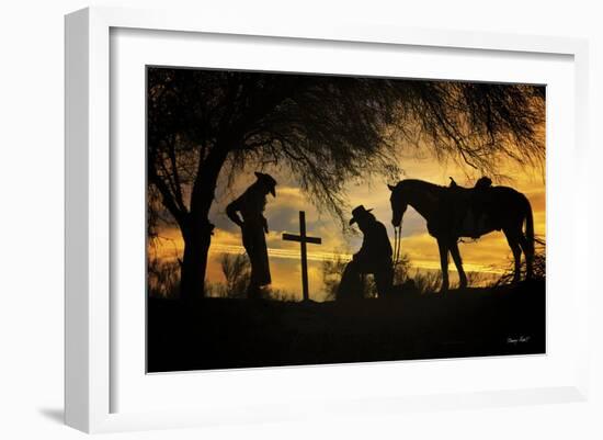 End of the Trail-Barry Hart-Framed Art Print