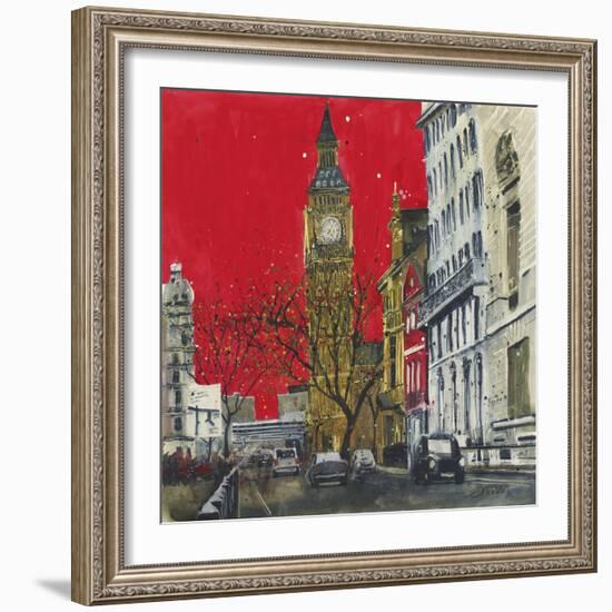 End of the Week, Westminster, London-Susan Brown-Framed Giclee Print