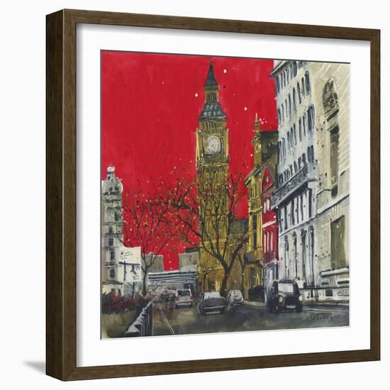 End of the Week, Westminster, London-Susan Brown-Framed Giclee Print