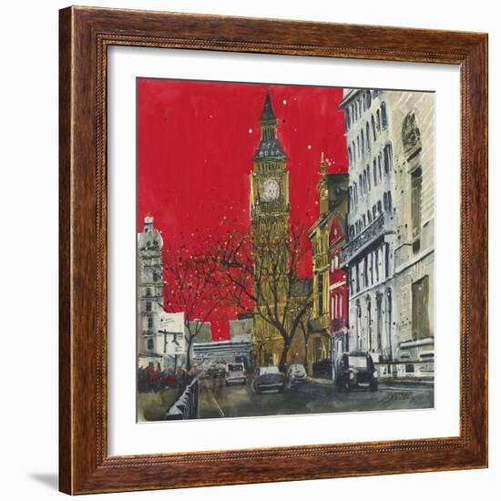 End of the Week, Westminster, London-Susan Brown-Framed Giclee Print