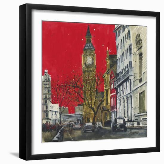End of the Week, Westminster, London-Susan Brown-Framed Giclee Print